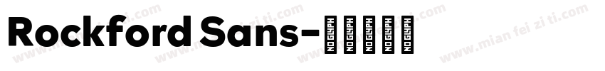 Rockford Sans字体转换